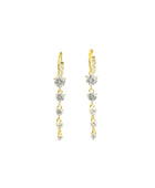 Posh Drop Earrings Vermeil