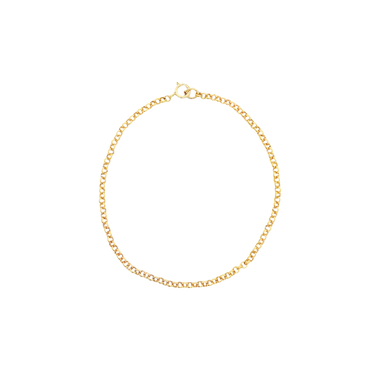 Rolo Gold Filled Bracelet