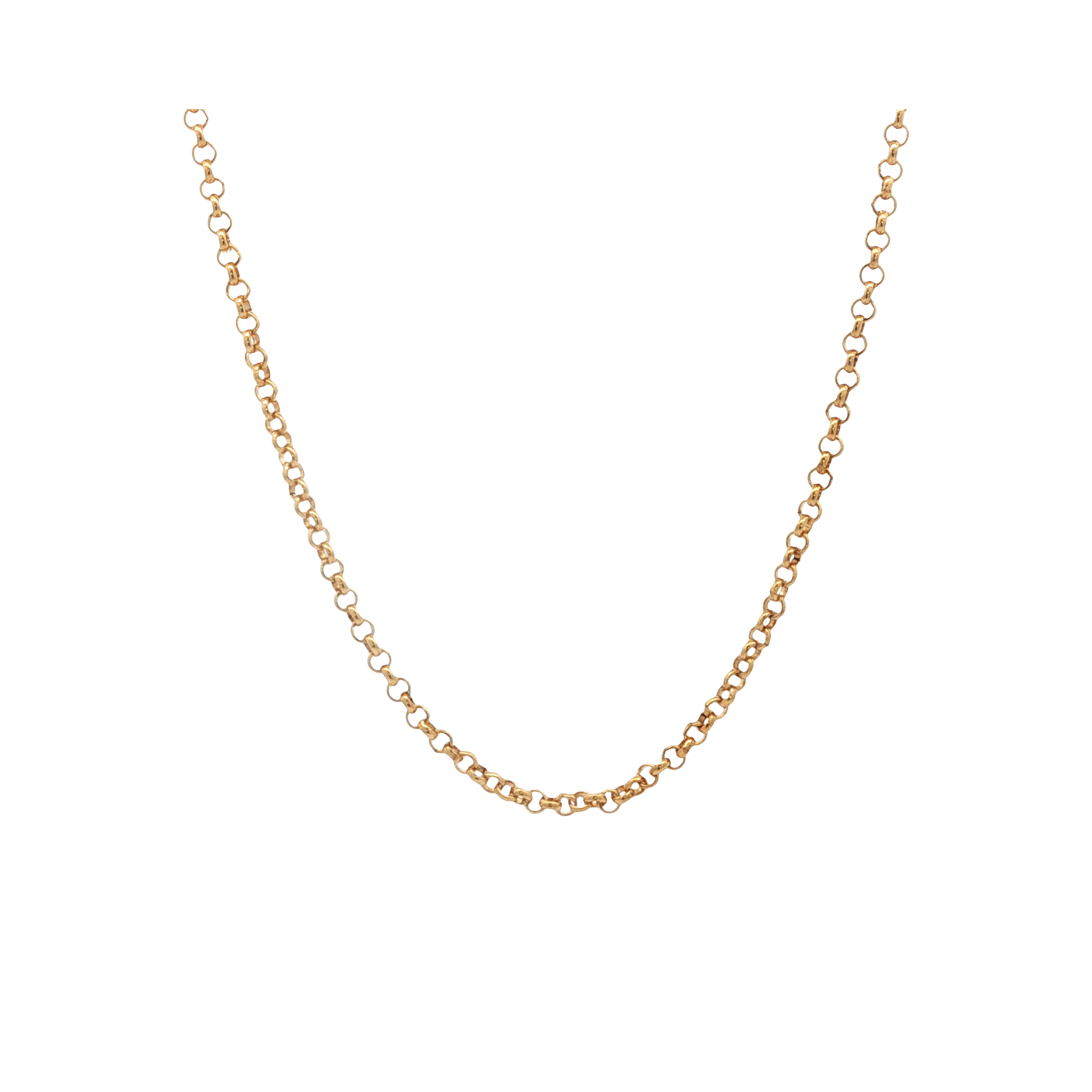 Rolo Gold Filled Necklace – The Pink Swan Shop