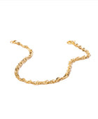 Ravishing Rope Bracelet In 14K Solid Gold