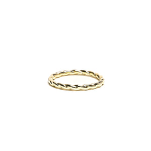 Rope Vermeil Ring