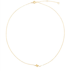 Serpent Necklace 14K Gold