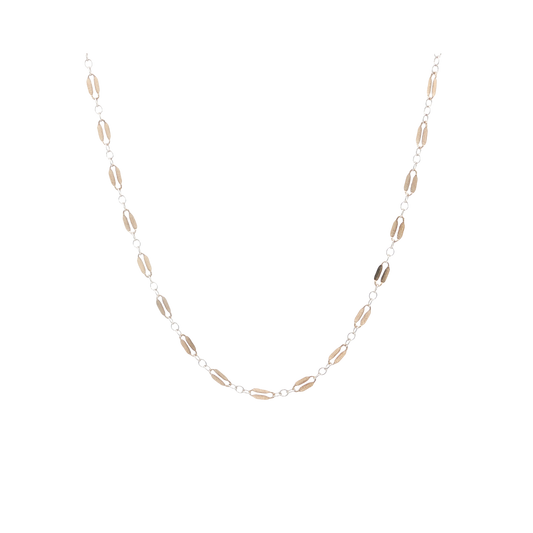 Two Toned Frill Necklace