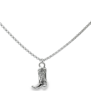 Cowboy Boot Necklace