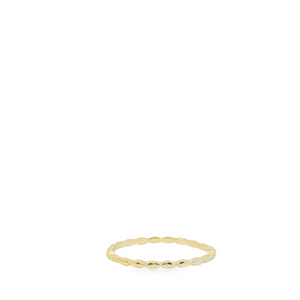 Dotted Vermeil Ring