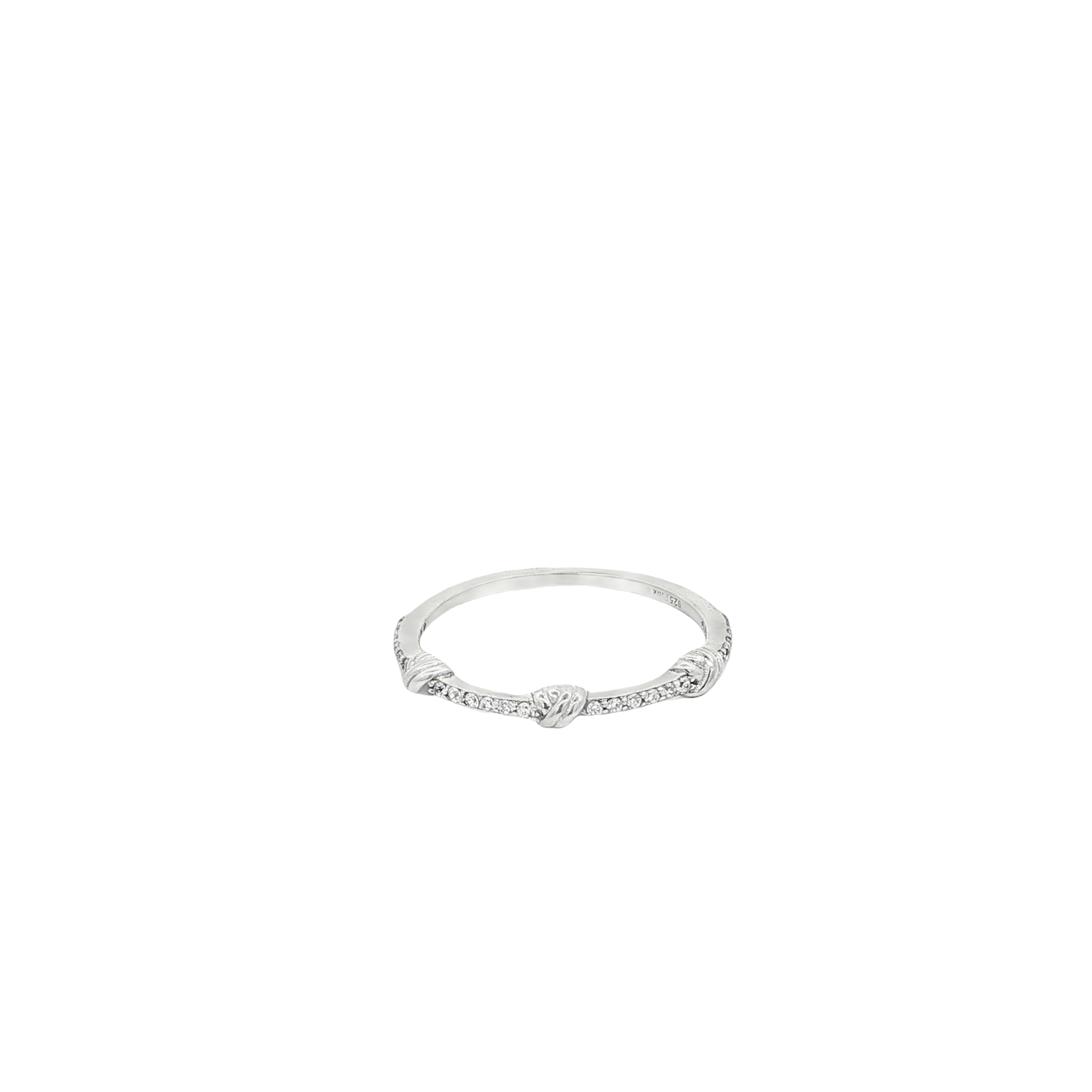 Three Knot In Sterling Silver