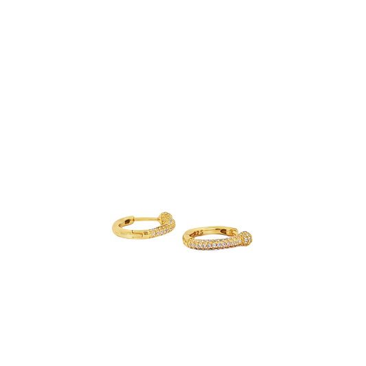 Starlit Huggie Vermeil Earrings