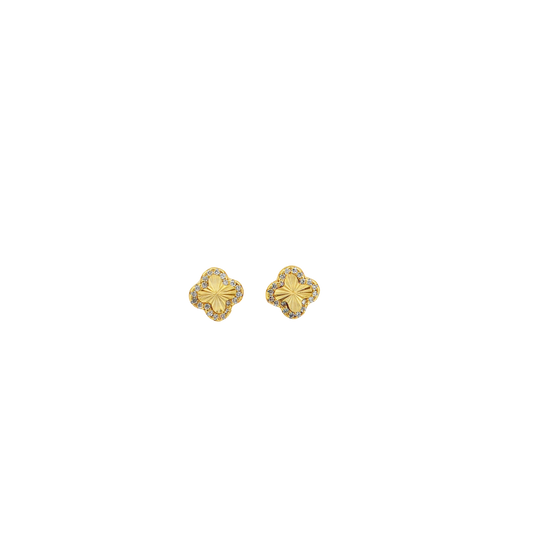 Clover Vermeil Earrings