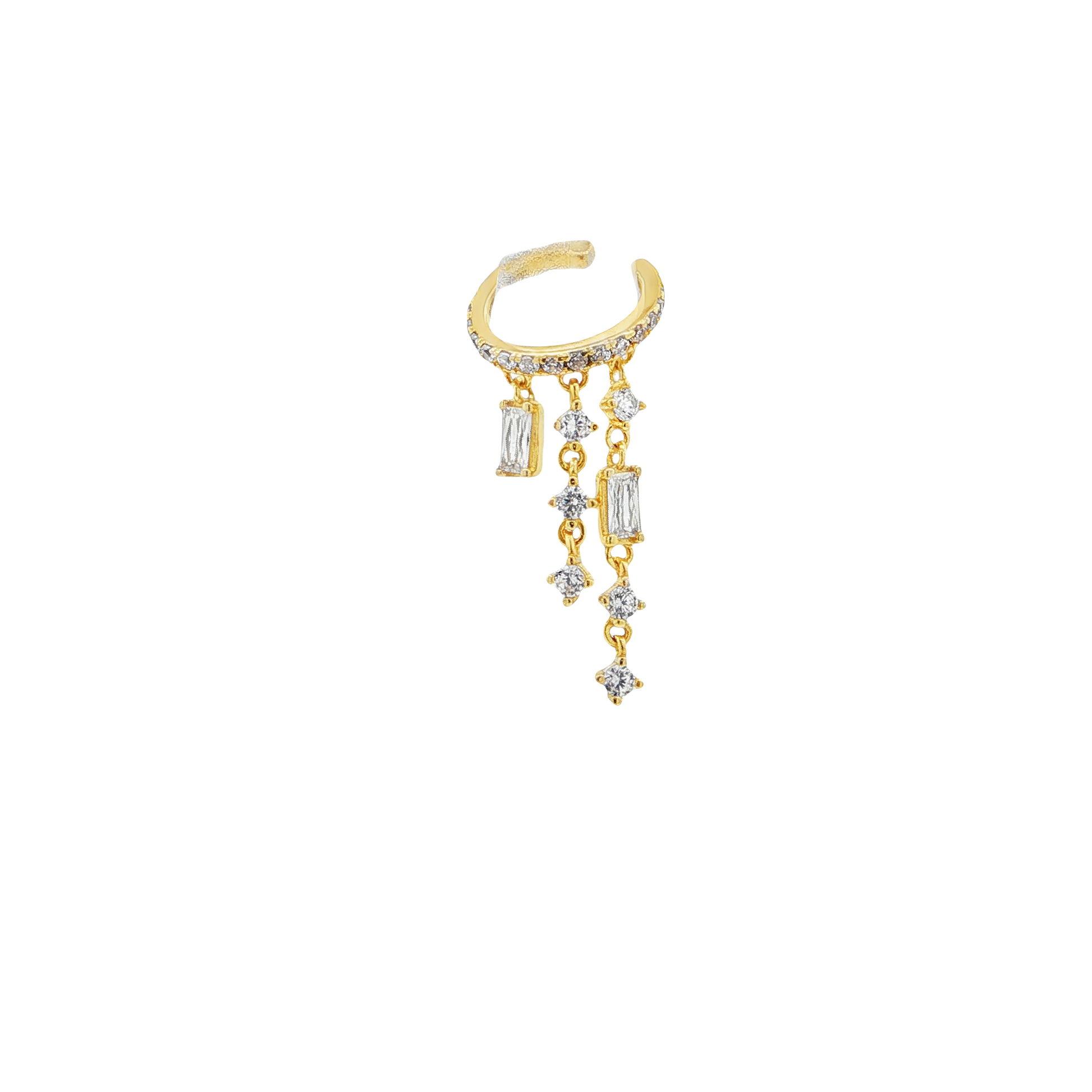 Midnight Drip Vermeil Ear Cuff