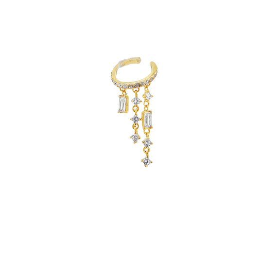 Midnight Drip Vermeil Ear Cuff