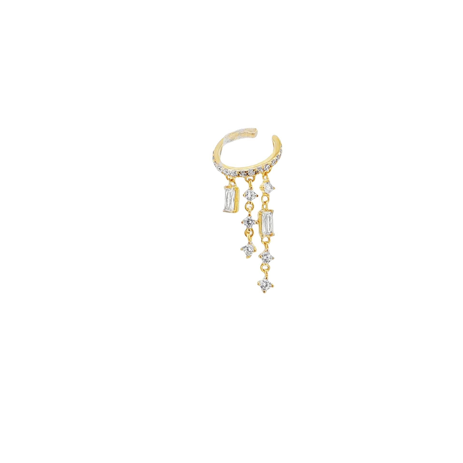 Midnight Drip Vermeil Ear Cuff