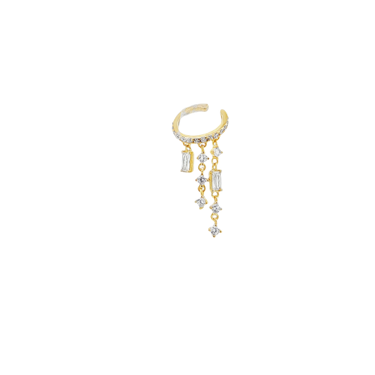 Midnight Drip Vermeil Ear Cuff