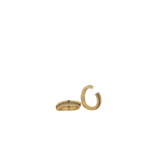 Classic Diamond Vermeil Ear Cuff