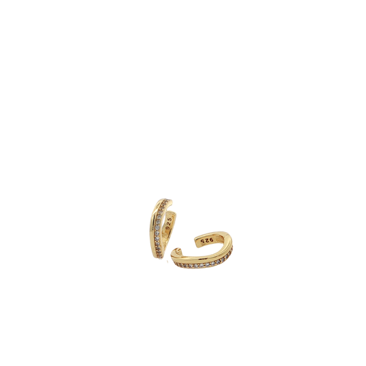 Classic Diamond Vermeil Ear Cuff