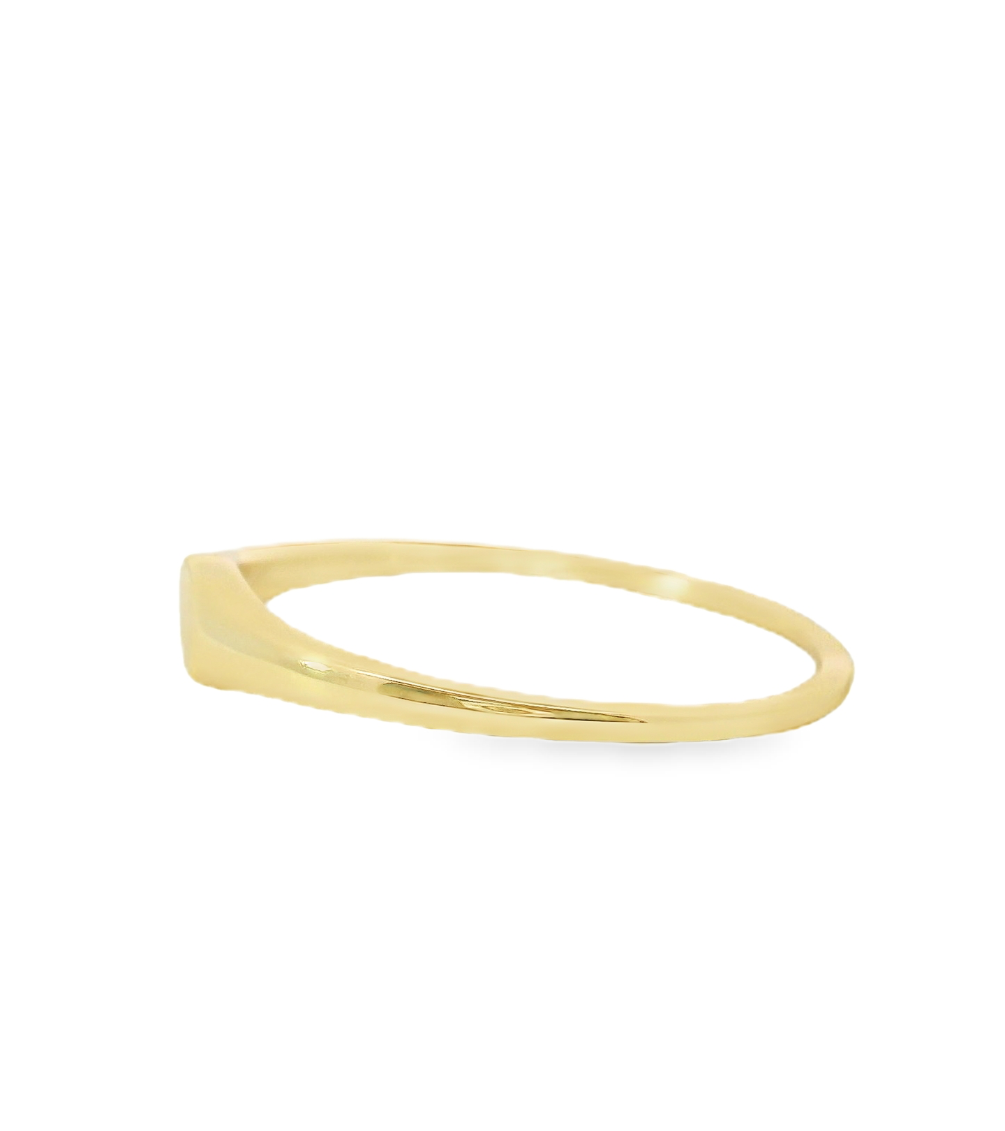 Tiny Oval Signet Ring