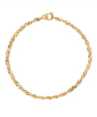 Ravishing Rope Bracelet In 14K Solid Gold
