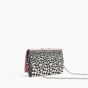 Rainbow Evil Eye Flap Clutch