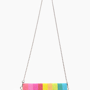 Rainbow Bee Clutch