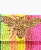 Rainbow Bee Clutch