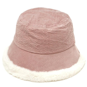 Mae Bucket Hat In Mauve