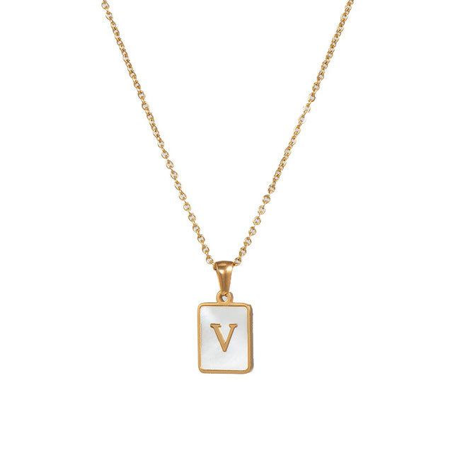 Bangtan Boys V Name Pendant Necklace - BTS Official Merch | BTS Merchandise