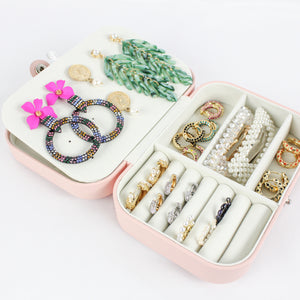 Pink Jewelry Storage/Travel Case