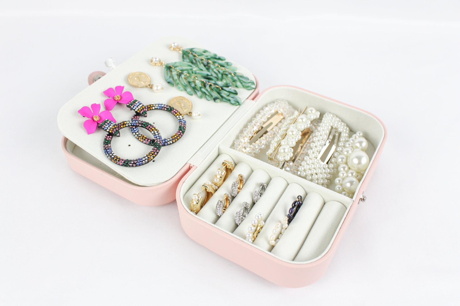 Pink Jewelry Storage/Travel Case