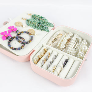 Pink Jewelry Storage/Travel Case