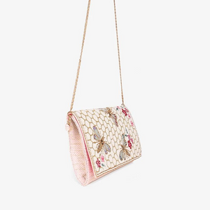 Rose Garden Golden Bee Clutch